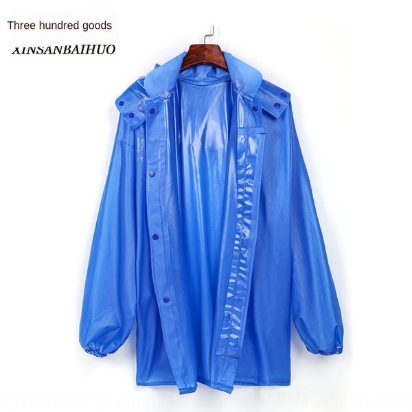 

mevzf fisherman brand pvc sea tape cloth oxford clothpearl oxford cloth pearl set fishing raincoat single raincoat split outdoor thickened e, Black