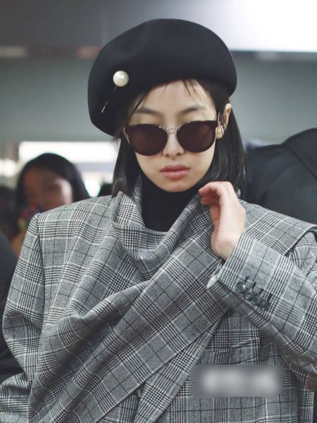 

new fashionable song qian same sun blue sun sea tears sunglasses sun glasses eyes