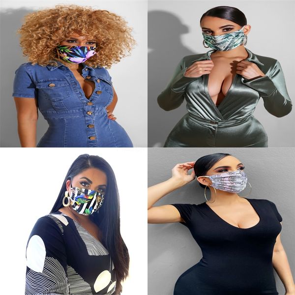 

fashion camouflage party masks outdoor ice silk 3d anti-pm2.5 mouth cover pollution protect fabric breathable dustproof cycling masks was#72, Black