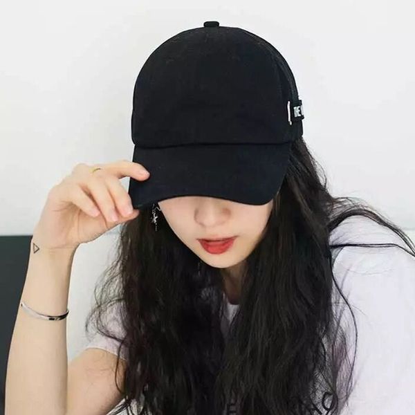 

children's korean style personalized sun hat men's couple casual fashion all-match soft baseball baseball cap letter cap, Blue;gray