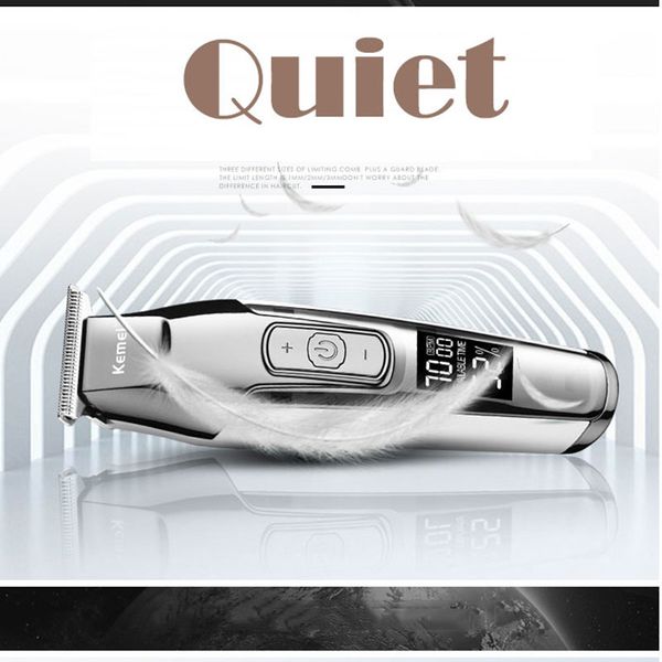 

kemei km 5027 barber профессиональный триммер волос борода машинка для стрижки волос trimermaquina de barbear электрические волос резки rmbh