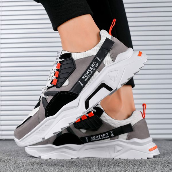 

men's running shoes breathable casual youth trend shoes student breathable mesh sports zapatillas de hombre