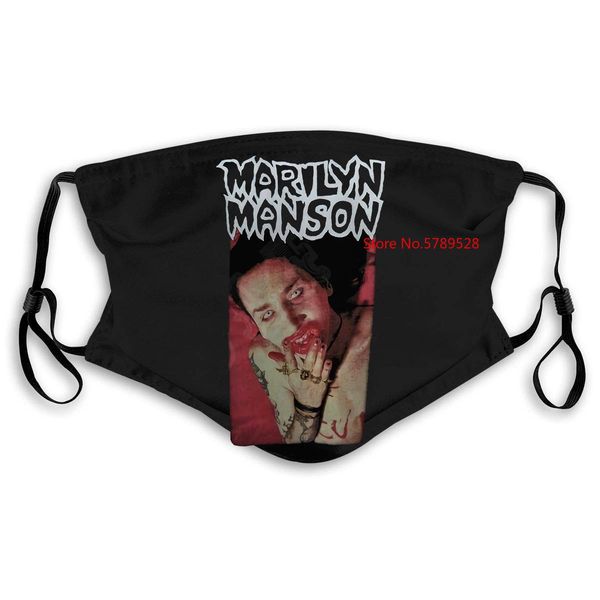 

90s marilyn manson i am the god of f item size quality men men mask women kids pm25 jcjna