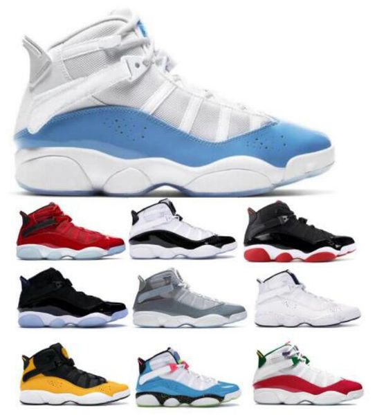 

6 rings man mens basketball shoes six 6s varsity red taxi concord unc space jam bred south beach confetti flight trainers sneakers shoes