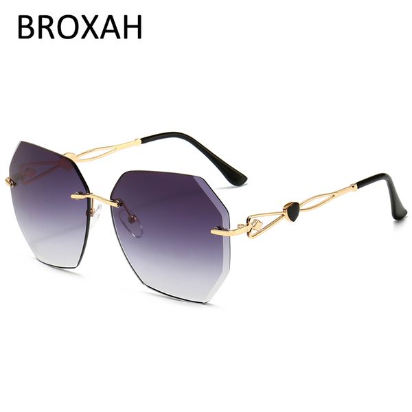 

fashion gradient sunglasses women brand designer driving sun glasses ocean lens women's glasses uv400 lunette de soleil femme, White;black