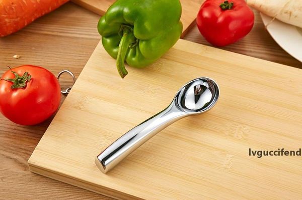 

ice cream scoop commercial quality stianless steel spoon with handle alloy spoon perfect for icecream cookie dough meatball & other food