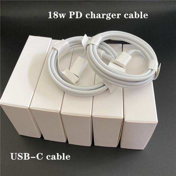 

18w pd быстрого зарядное устройство кабель 100% оригинальный oem качества ого ая дата линия быстрого зарядное устройство кабель с розничной