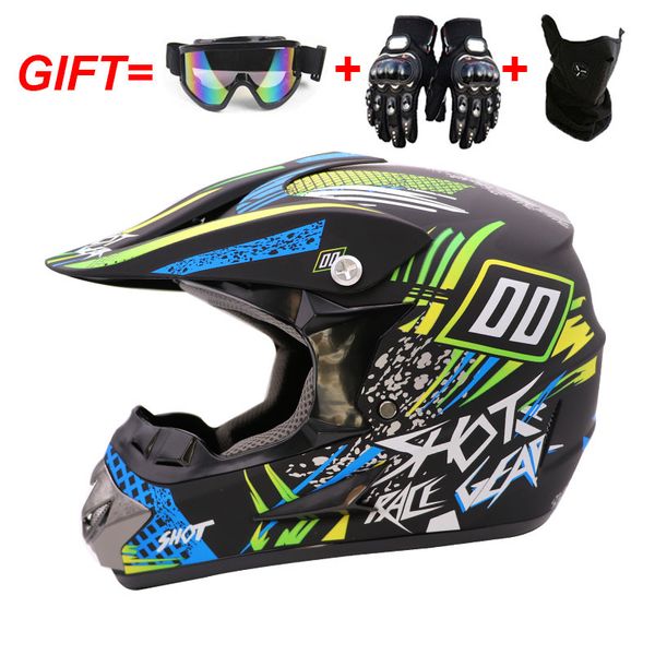 

мотокросс шлем atv off road bike трассы dh гоночный шлем casco capacete motoqueiro cascade защита с тремя даров