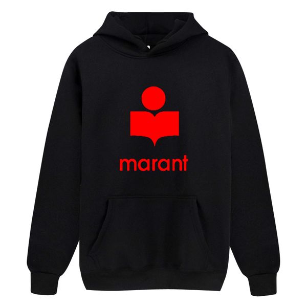 

2020 new hoodies red marant hooded fall winter clothes men/women sweatwear china simple things leisure sportwear, Black