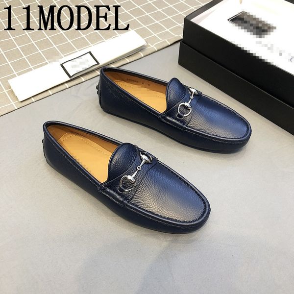 

men shoes casual loafers male leisure walk travel drive slip on flats classic red club party coiffeur shoes light lofer footwear, Black