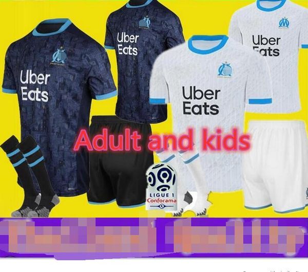 

and kids marseille soccer jersey 2020 2021 marseille maillot de foot benedetto payet  gustavo 20 21 thauvin shirts, Black;yellow