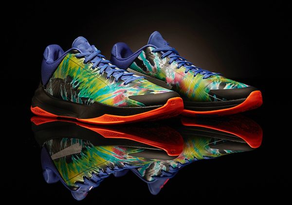 

shoes sport black multi color metallic gold size40-46 mamba 5 v eybl men