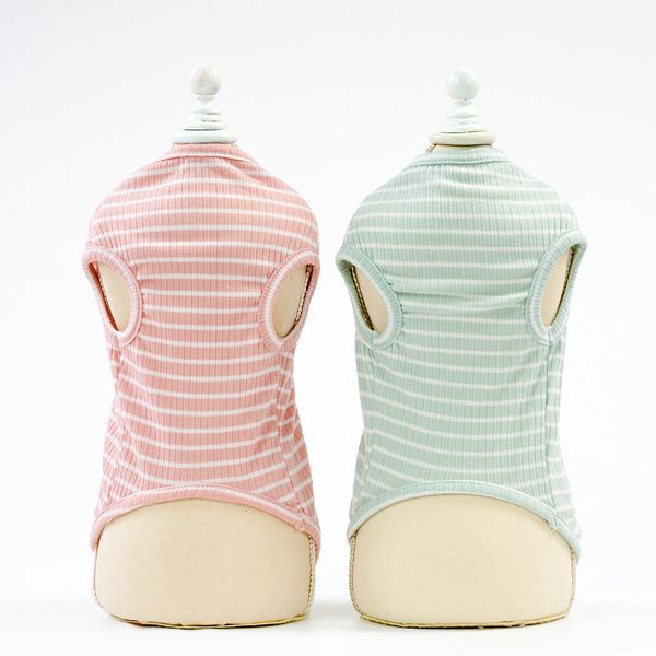 

hight sale spring/summer new pet clothing puppy clothing fashion out cotton five color vest supplies