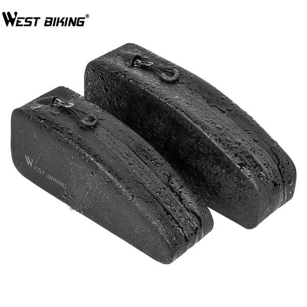 

west biking front tube cycling nylon waterproof frame bag bike pannier triangle big storage case mtb bicycle bags mx200717