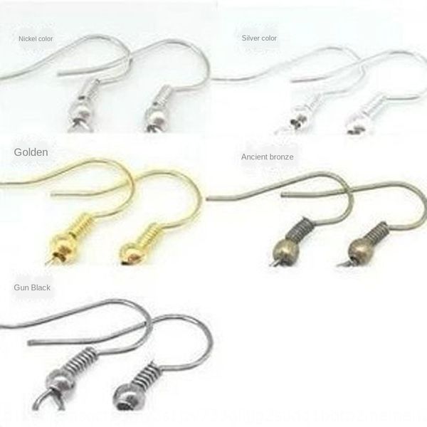 

18mm hook iron 100 diy accessories 18mm hook iron diy earrings accessories earrings earring 100 earring, Silver