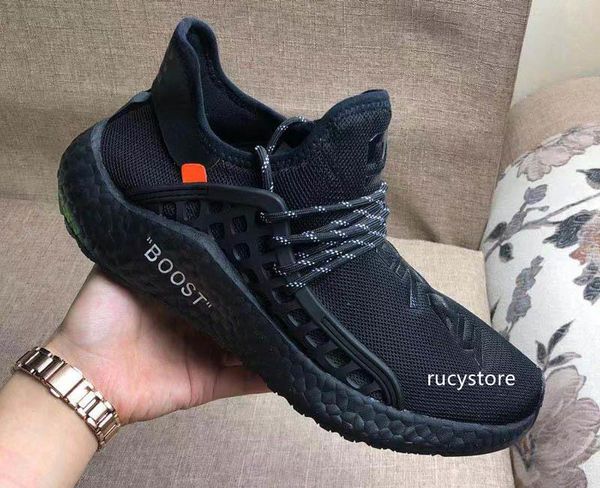 

2020 new pharrell williams human race trainer sneaker men women running sport shoes size 36-45