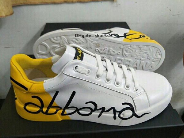 

2021-2020p high -end custom men 's and women 's classic graffiti daily low -casual sports shoes ,fashionable wild trend coup, Black