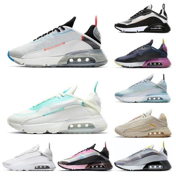 

2090 men women running shoes be true pure platinum aurora green pink blue force chaussures mens trainers sneakers size 36-45