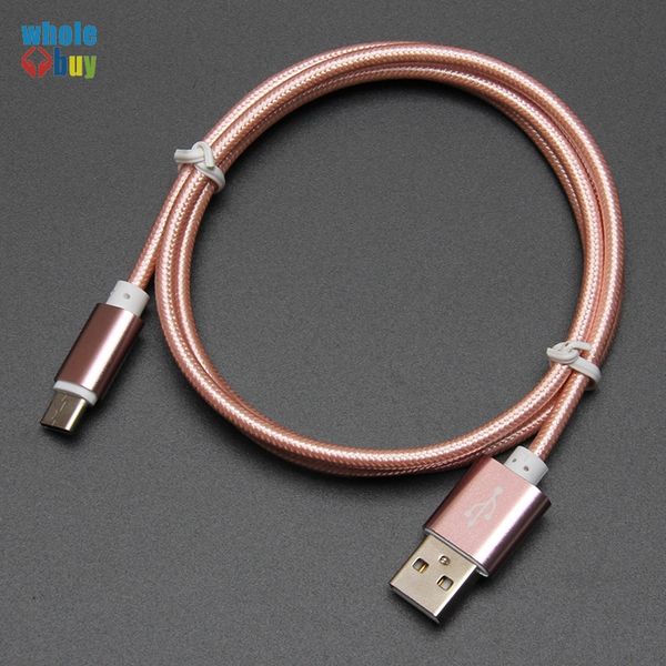 

2m pure color fast charger usb-c / micro usb cable for android