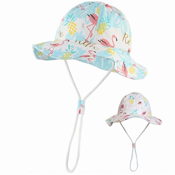 

bin xia er children's sun fisherman cotton big cornice vest skirt fisherman hat hat baby cap baby cap suit, Yellow