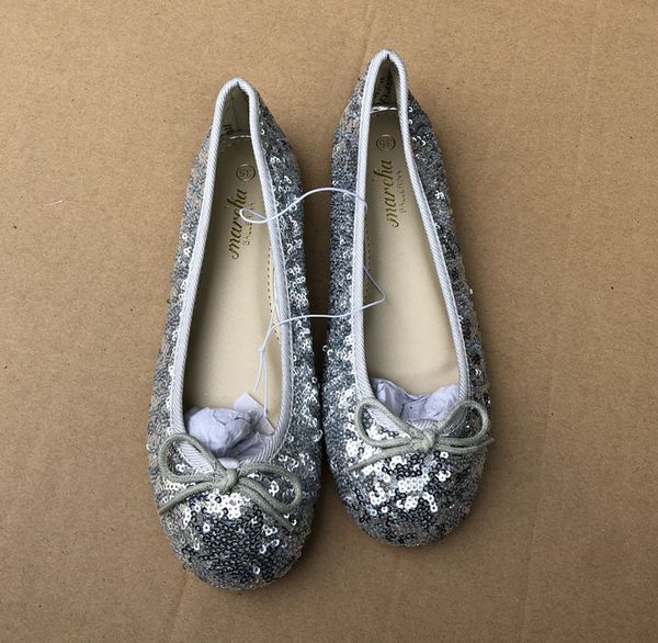 

2020 spring and autumn new sequins bowknot casual wild flat large size women's shoes, Black