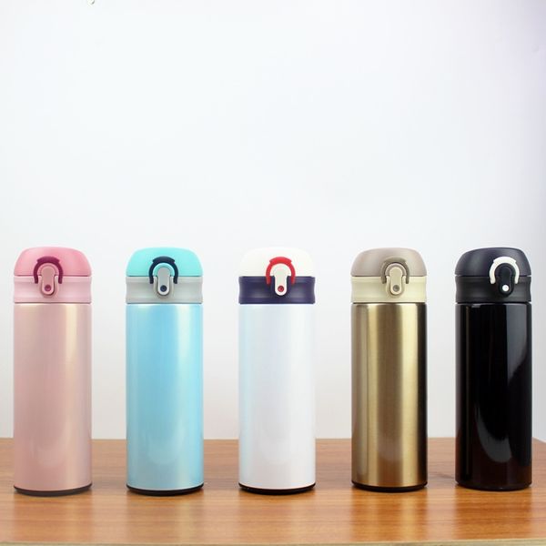

fashion new 350ml starry sky gift thermos portable stainless steel thermos cup bouncing cup gift