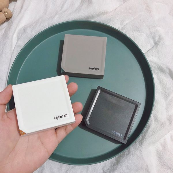 

c7m8z magnetic induction partner contact case case storage glasses lenses dual storage fashion simple personalized care box contact myopia g, Blue