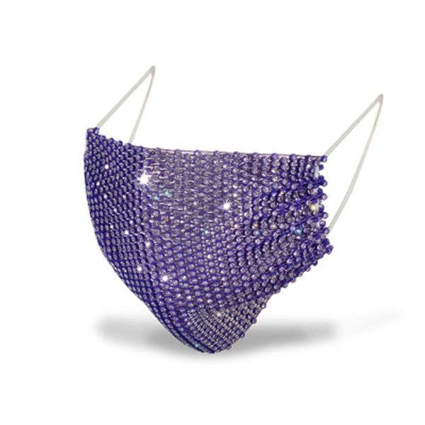 

bling face mask crystal rhinestone diamond sparkle reusable cloth face er protive facemask for teenager black#771