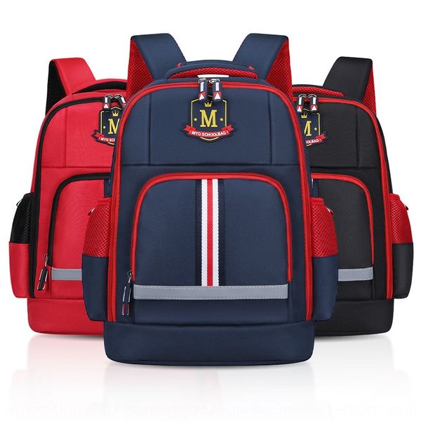 

pupil 1-3-6 grade children protective schoolbag schoolbag male ridge protection burden reduction backpack male