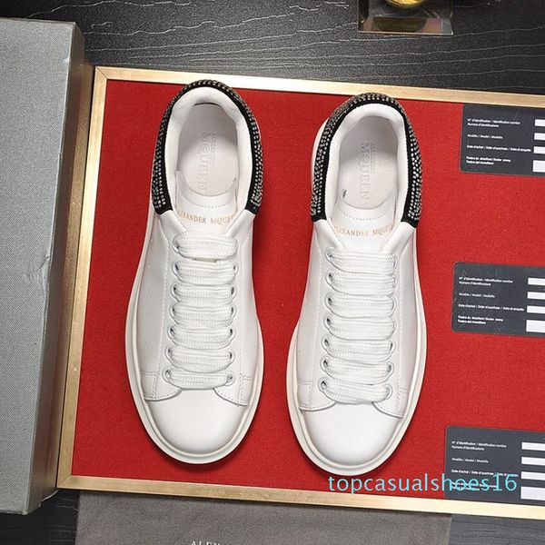 

2019 new season designer shoes fashion luxury shoes men's leather lace up platform oversized sole sneakers white black casual shoes t01