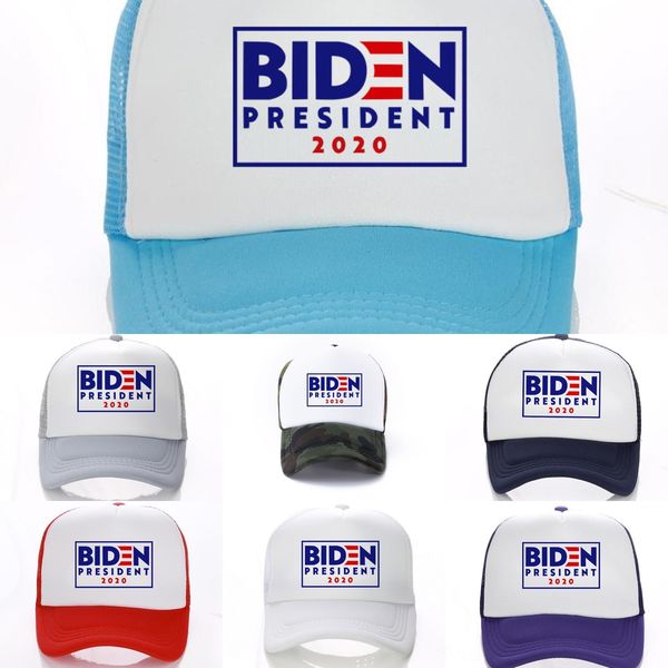 

2h4ru joe biden for president cap baseball hat democrat adjustable presidential election usa 2020 mesh cap, Blue;gray