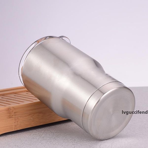 

fedex send 14oz kids cup stainless steel tumbler double wall thermos wine glass water bottle travel mug with lid for beer