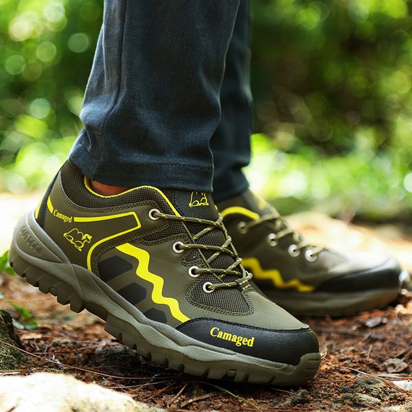 

2020 men's outdoor hiking shoes casual wading shoes large size special