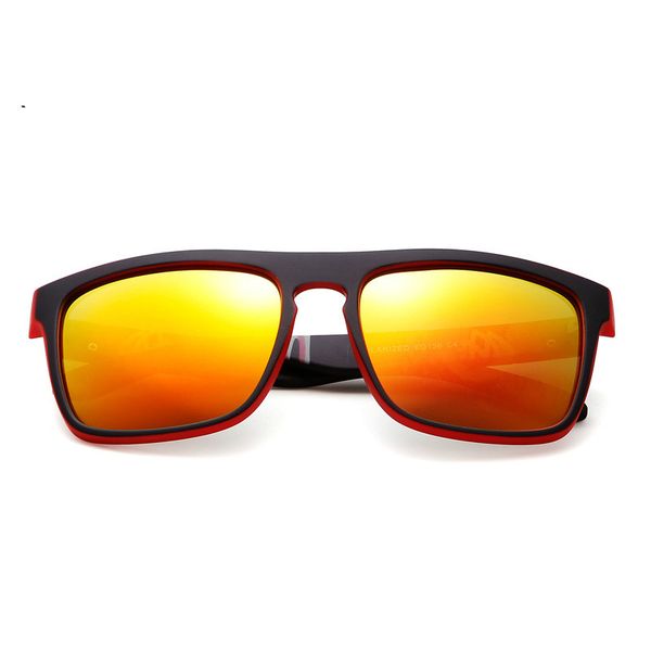 

designer sunglasses europe and the united states tide polarized sunglasses square sports casual sunglasses outdoor high quality, White;black