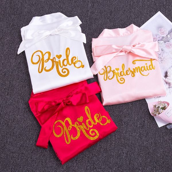 

qz9cf zuo shang women's spring and summer nightgown silk bath home clothes bathrobe pajamas wedding bridal robe girlfriends pajamas hom, Blue;red