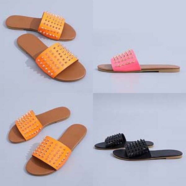 

ceap women sandals dener soes slide summer fasion wide flat slippery sandals slipper outdoor beac slippers size 35-43#327#668, Black