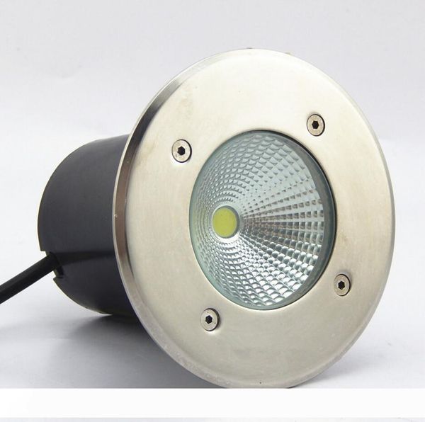 

15w cob led underground light ip67 buried recessed floor outdoor lamp dc12v or ac85-265v