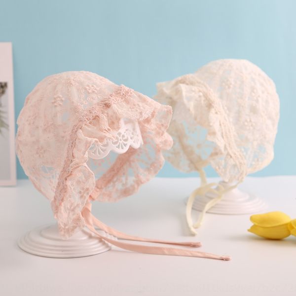 

0-3 cap cap sunshade months baby hat thin 6 lace baby girl princess newborn sunshade fetus palace hat summer, Yellow