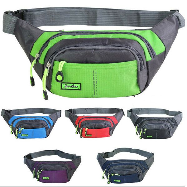 

waterproof running belt bum waist pouch sport camping hiking zip fanny pack bag outdoor sports bags