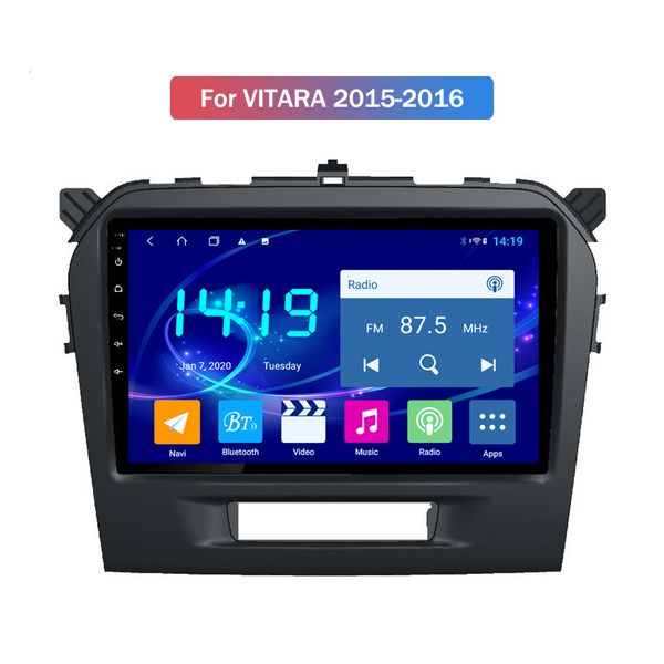 

9inch ips screen android 10 octa core 4gb ram+64gb rom car dvd player for suzuki vitara 2015-2016 with dsp /carplay/4g/wi-fi