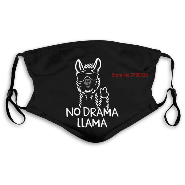 

нет драмы llama смешные животных не quote мужские качества печати men plus размер маски женщины kids pm25 mkshb