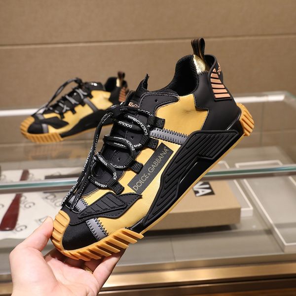 

191 brand designer high-quality men's casual sports shoes, outdoor casual shoes, with original box packaging size 38--45, Black