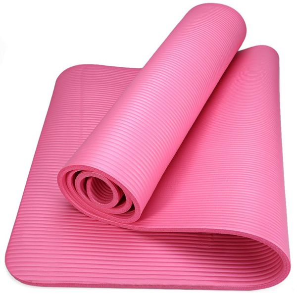 

gfitness yoga mat nbr пена толщины 10 мм пилатеса подушка с строп сумкой для начинающих девочек женщин, домашние упражнения токсична gym тре