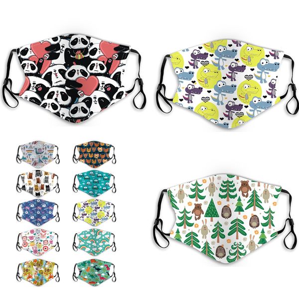 

in stock cotton reusable face mask reuse mask fashion dust respirator can be washed with water and inserted with filters face masks