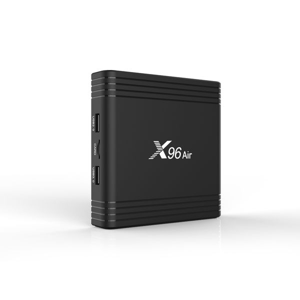 

x96 air tv box android 9.0 amlogic s905x3 2 4gb 16 32 64gb 2.4g 5g wifi support bluetooth android