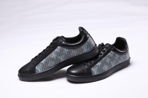 

new15 fashion men's shoes casual breathable sports men's shoes business luxury comfortable travel men's shoes fast delivery z, Black