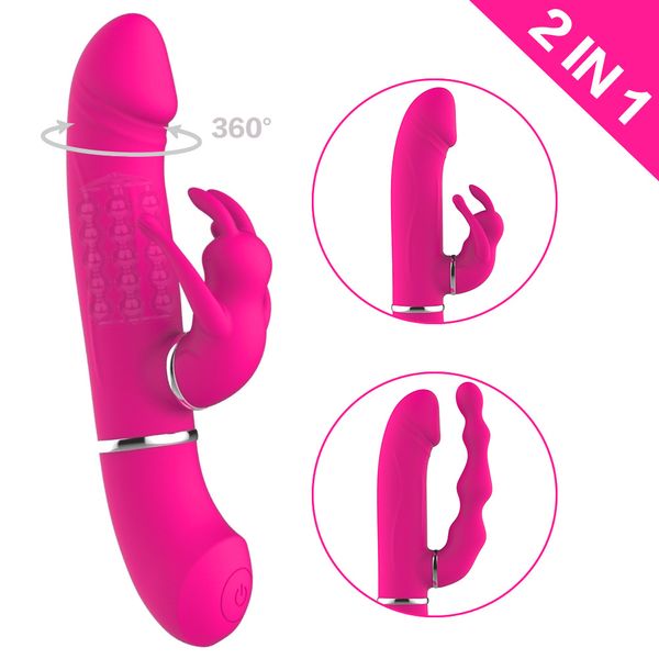 10 Speed ​​G Spot Mulheres balanço Pendant Vibrador bico do Clitóris Estimulador destacável Vibratior Sex Toy J1445