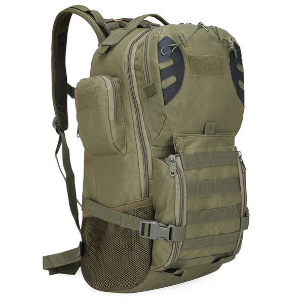 

45l outdoor tactical backpack army molle rucksack camping hiking travel sports bag hunting backpacks equipment