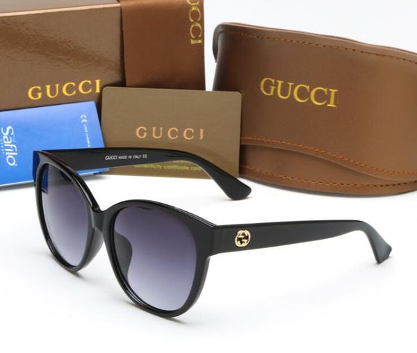 

6369 brand design sunglasses women men brand designer good quality fashion metal oversized sunglasses vintage female male uv400, Black