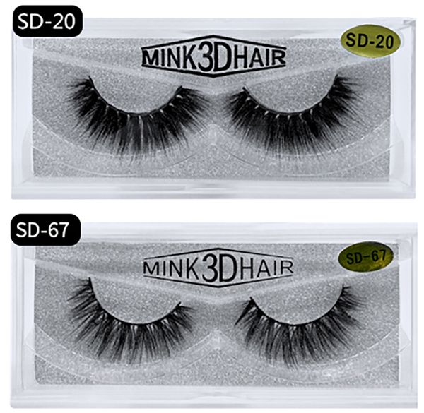 

sd series extension 15mm 3d mink lashes box wholesale lot 25mm 5d mink lashes multi-layer false eyelashes manual sharpening skin friendly